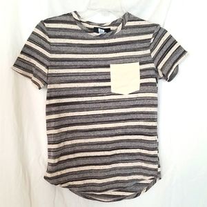 Boys striped T, sz 10